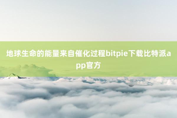 地球生命的能量来自催化过程bitpie下载比特派app官方