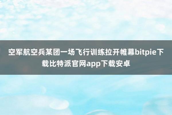 空军航空兵某团一场飞行训练拉开帷幕bitpie下载比特派官网app下载安卓