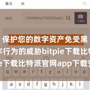 保护您的数字资产免受黑客和欺诈行为的威胁bitpie下载比特派官网app下载安卓