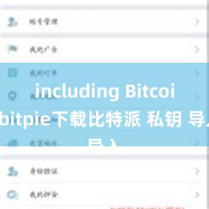 including Bitcoinbitpie下载比特派 私钥 导入