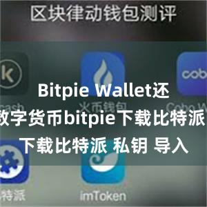 Bitpie Wallet还支持多种数字货币bitpie下载比特派 私钥 导入