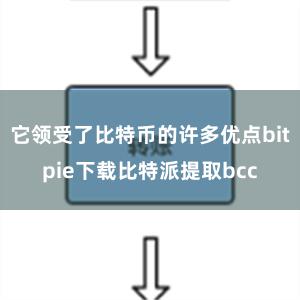 它领受了比特币的许多优点bitpie下载比特派提取bcc