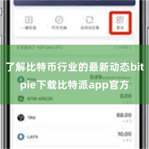 了解比特币行业的最新动态bitpie下载比特派app官方