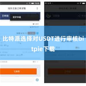 比特派选择对USDT进行审核bitpie下载